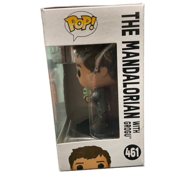 Funko Pop! Star Wars The Mandalorian With Grogu #461 Bobble-Head Vinyl Figure Co - Picture 2 of 6